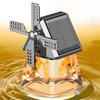 Auto Windmill Solar Car Perfume Air Freshener Aromatherapy Cute Car Energy Rotating Aromatherapy Diffuser Interior Decoration Accessories