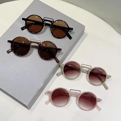 Vintage Fashion Round Sunglasses Women Men Retro Classic Brand Sun Glasses Driving Fishing Male Female Protective Glasses UV400