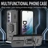 For Xiaomi Redmi 15 4G 171mm Case Magnetic Holder Ring Stand Armor Shockproof Cover for Redmi15 Redmy 15 4G Camera Protect Funda