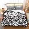 Leopard Print Duvet Cover Set King Queen Full Size Polyester Bedding Set African Animal Cheetah Print Perfect For Man And Woman