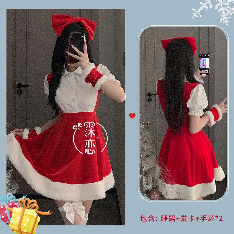 Sexy Underwear Uniform Plush Christmas Day Clothing Sexy Clothes Pure Desire New Date Robe