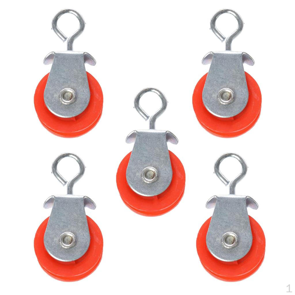 

5 Штук Нейлоновий Шків ° Обертовий Одноблочний Висока Якість Type2