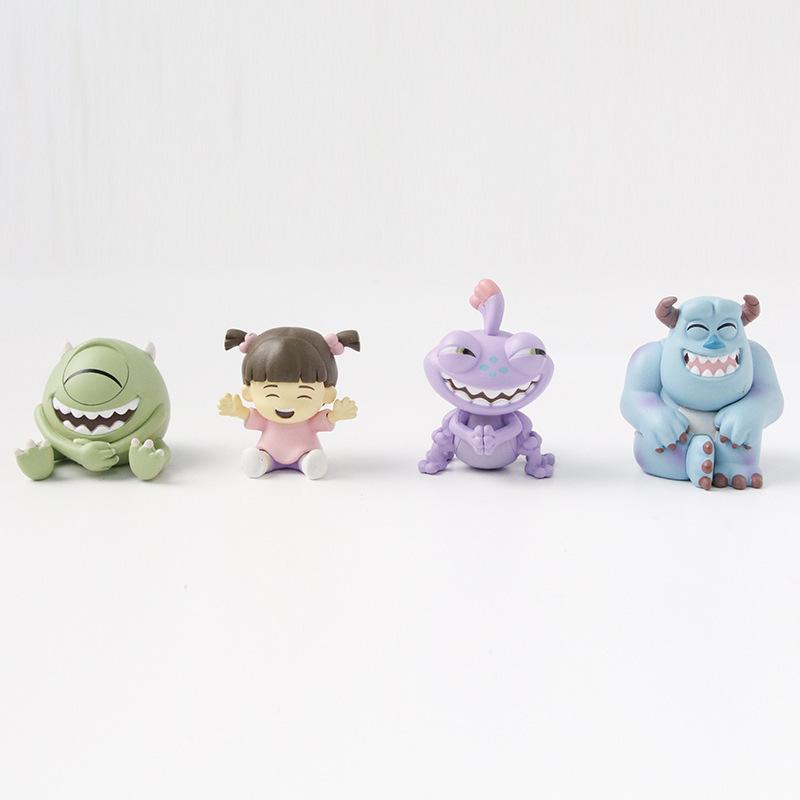 Cute Monster University Sulley & Mike Laughing Doll - Trendy Playable Ornament Figure