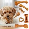 Bone Chicken Leg Shaped Pet Chew Toy Chew-resistant Dog Molar Toy  For Small Medium Dogs