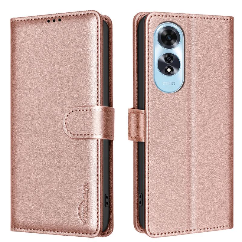 Wallet Flip Case For OPPO A60 4G Cover Cases For OPPO A60 A59 A79 A18 A38 A58 A78 4G A98 5G Coque Leather Phone Protective Bags