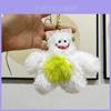Adorable Long-haired Yeti Plush Keychain Cute Monster Doll Bag Charm For Kids