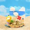 Keeppley  Pikachu scene house building block model children's educational toy Pokmon assembled ornaments birthday gift