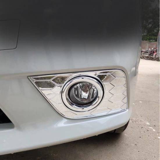 Front Fog Light Cover Trim 2pcs For 2016 2017 2018 Nissan Sentra