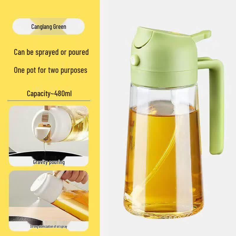 Kitchen Glass Oil Sprayer Bottle