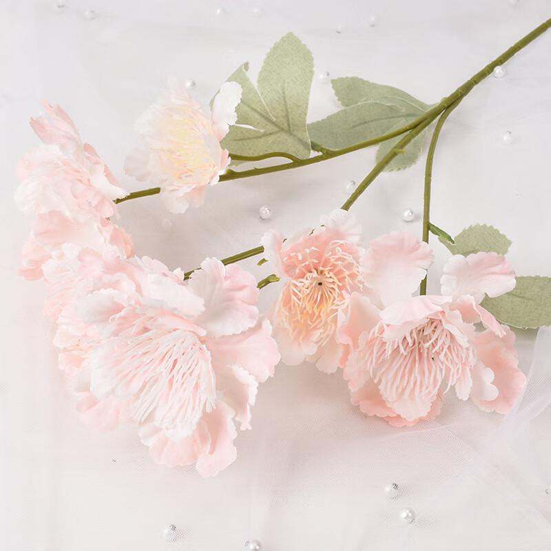 Deou Starlight Artificial Snowflake Peony Aisle Flowers