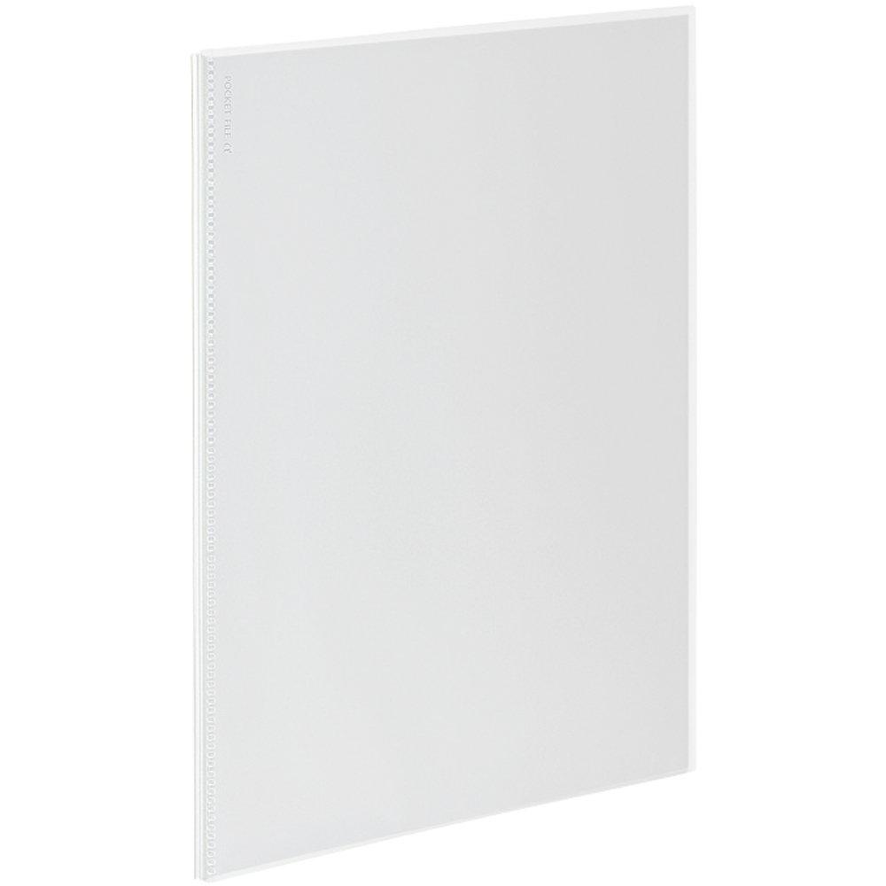 Kokuyo Novita Pocket 12 File, File, A4, Pockets, Transparent, La-NF12T