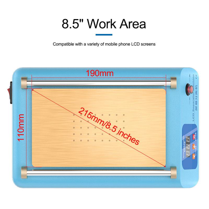 SUNSHINE S-918L Screen Separator Support LCD Screen Separation Under 8 Inches and the Temperature Adjusted from 50 To 130 °C