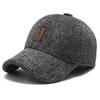 Croogo Pilot Cap with Earflaps and Fleece Winter Pilot Work Winter Hat Men's Lining, Cap, Cap, (G-GSDT1-Gray)