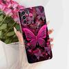 For Samsung Galaxy M13 4G Case SM-M135F Gold Butterfly Cover Soft Silicone Phone Case For Samsung M13 Back Cover Shell