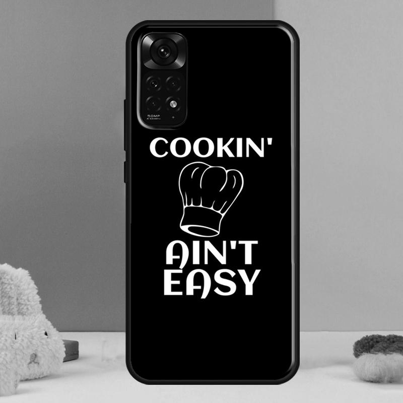 Baking Cook Chef Case For Xiaomi Redmi Note 14 12 11 9 10 13 Pro 9S 10S 11S 12S Redmi 13C 10C 12C 14C Cover