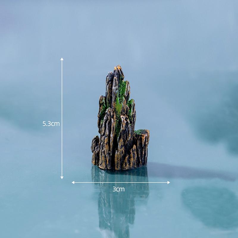 Resin Small Bridge Aquarium Ornaments Decoration Artificial Mountain for Fish Tank Resin Aquarium Ornament Fish Tank Background