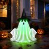 Terrasse Halloween Atmosphäre Elektrische Hebe-Geisterdekoration mit Stimme/Fernbedienung, Interaktive Gruselige Leuchtende Fernsteuerbare Dekoration