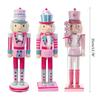 14 Inch Christmas Nutcracker Soldier for Indoor Winter Table Centerpiece Decor