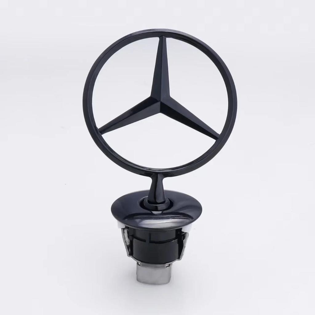 2025 Heiß Für Mercedes Benz Metallstern Motorhauben-Logo Emblem Plakette Für Mercedes/Benz W204 W205 W203 W211 W212 W213 W201 W210 C1