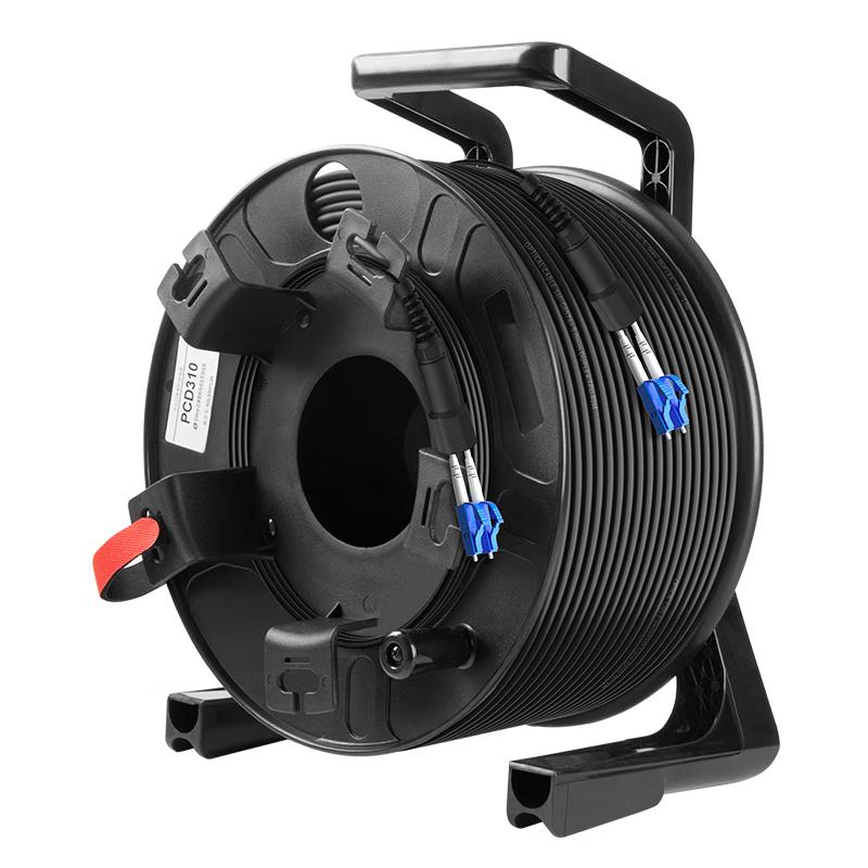 Boyang Outdoor Armored Single-Mode Fiber Optic Cable with Handheld Reel