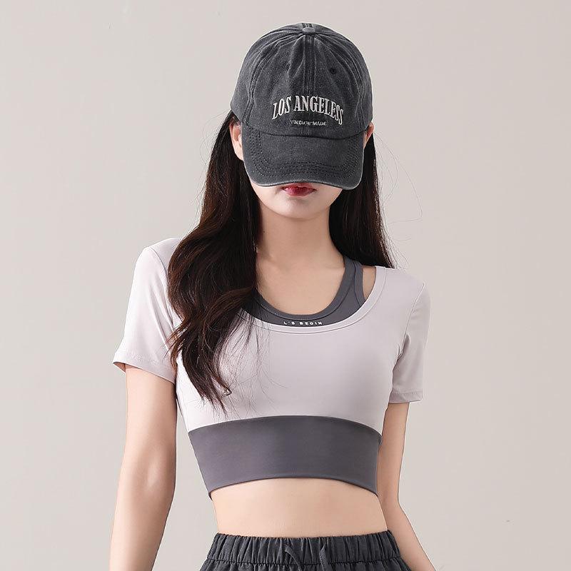 Women's Summer 2025 Casual Sportswear Set: New Style Hiking Sun Protection Clothing with Loose Cargo Pants