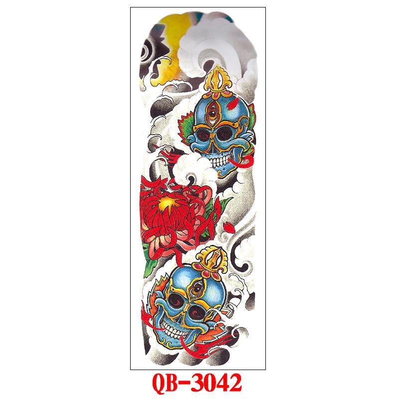 Full Arm Tattoo Sticker Full Arm, Full Arm Big Picture Tattoo Sticker, Flower Arm Tattoo Sticker Tattoo