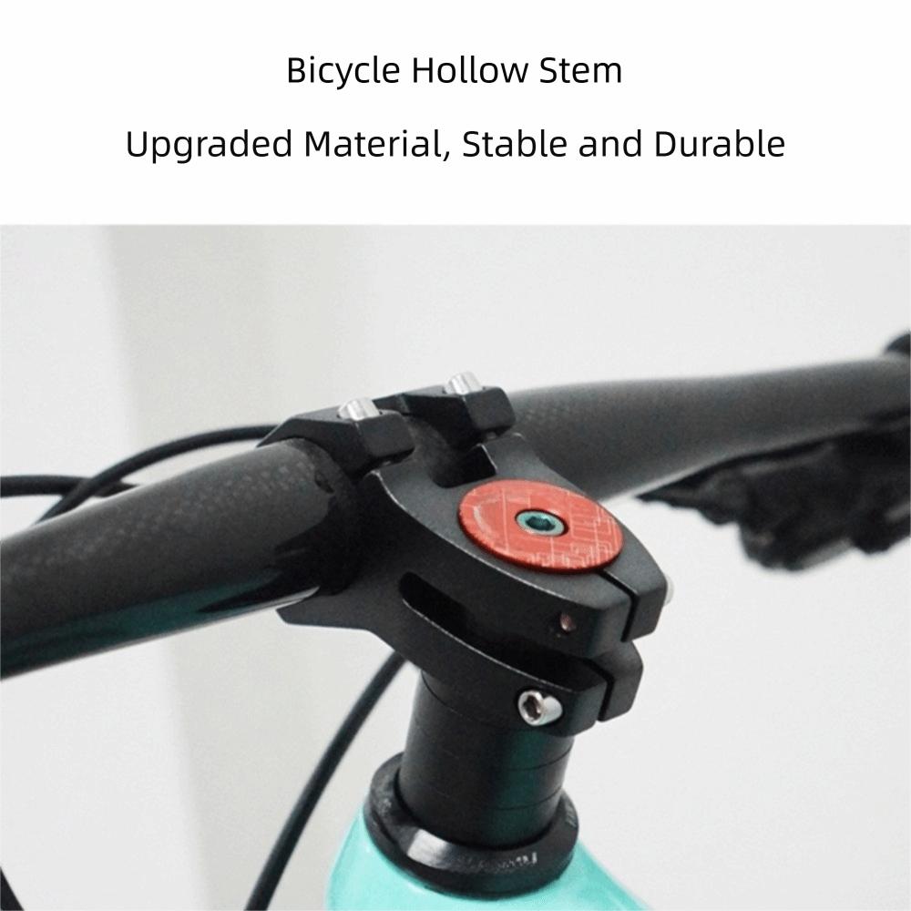 Aluminum Zinc Zinc Alloy Mountain Bike Stem 25.4/31.8mm Pipe Bike Riser Stem Bicycle Riding