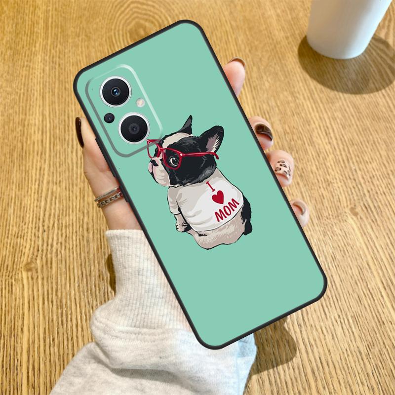 Boston Terrier Dog Funda For OPPO Reno 7 8 Lite 14 F 13F 12F 11F 13 12 11 10 Pro OPPO Find X9 X8 X6 X5 Pro Case