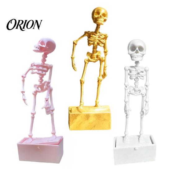 Unique Fish Tank Ornament Dancing Skeleton Aquarium Bubbler Ornament, Air?Powered Moving Movable Joint Model Decor, Underwater Funny Figurine,