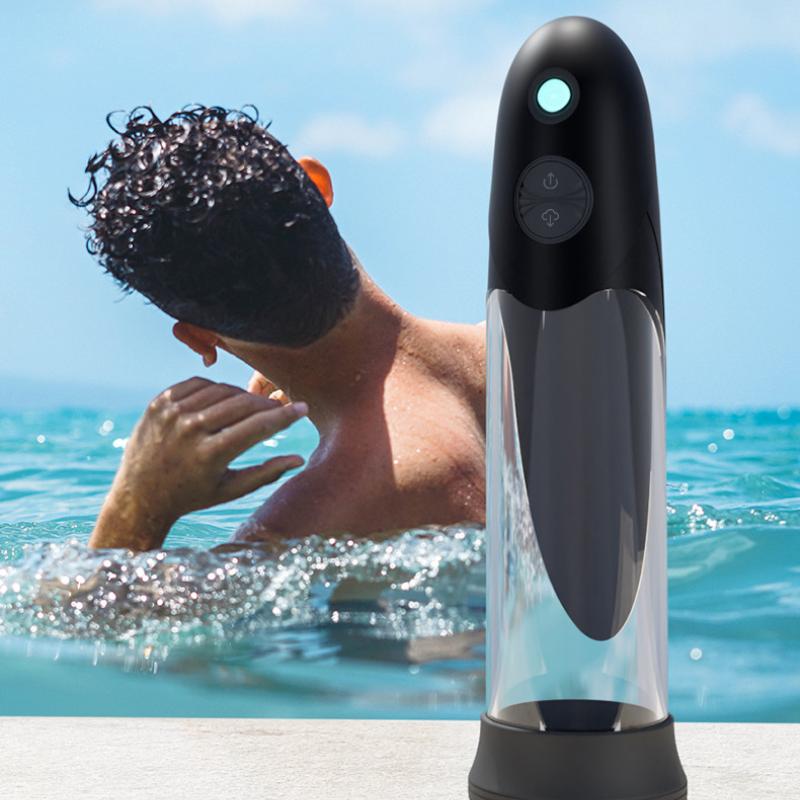 New Experience Vacuum Spa Massage Masturbator Men's Vibrator Water Bath Aircraft Cup Penis Pump Enlarger Male Sex Toy