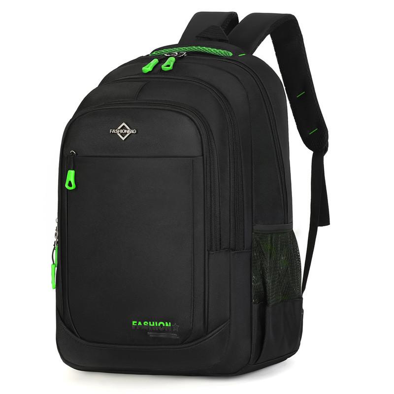 Oxford Fabric Large Capacity Backpack For Students With Breathable Straps For Travel And School Use