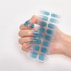 2023 neue halbgehärtete Gel-Nagelaufkleber, UV-Lampe erforderlich, Gel-Wraps, heiß