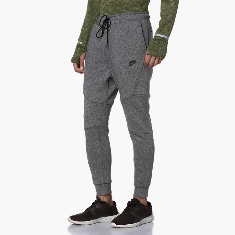 Nike Tech Fleece Joggers Men Bottoms Light-Grey 805163-091