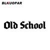 BLKUOPAR for Old School Car Stickers Fashionable Simple Decals Waterproof Sunscreen Windows RV Motorcycle Decor Car Styling