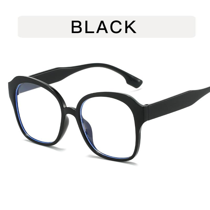 

Big Size Women s Eyeglasses European American Style Stylish Glasses for Men Blue Light Blocking Female Glass
