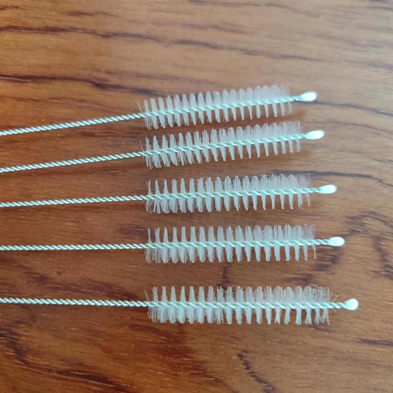 

304 Stainless Steel & Bamboo Cleaning Brush Set for Straws, Baby Bottles, and Glass Tubes 175mm*30mm*5mm