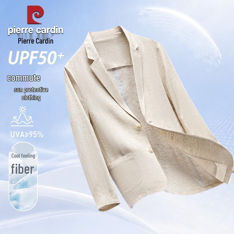 Pierre Cardin Men s Tencel Linen UV Protection Business Jacket 175/92A