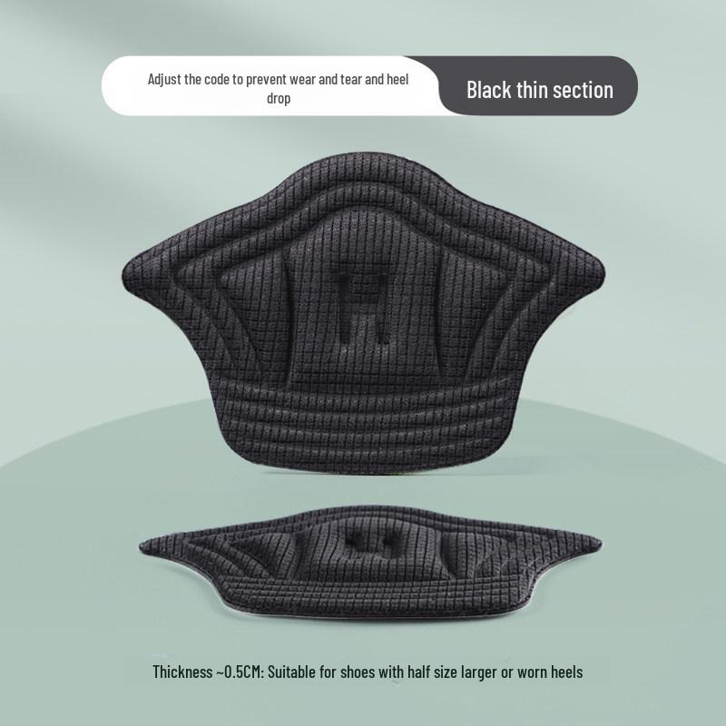 

Самоклеящиеся наклейки на каблуки: Предотвращает износ и скольжение пятки, регулируемый размер, многофункциональная защита для обуви, подгоняемая по размеру.