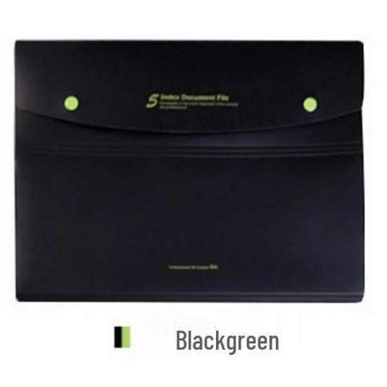 Großkapazitäts-Dokumentenordner mit 5 Fächern & Beleg-Organizer