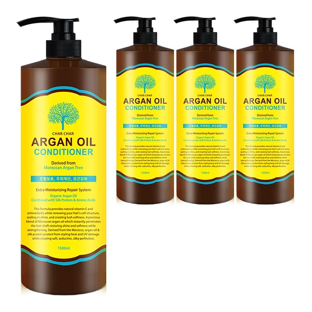 Sasha Mildly Acidic Argan Oil Hair Conditioner 1.5L 4 pcs