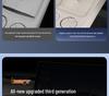 Silicone Pad for Xiaomi YU7 Wireless Charger: Anti-Slip Protection, Car Cup Holder, Decoration