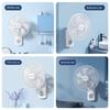 Konka Wall-Mounted Electric Fan, Wall-Hanging Fan for Home Kitchen, 2026 New Model, No-Drill Hook