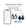 2-Pack Smart Bluetooth GPS Tracker Work with Apple Find My APP Anti Lost Reminder Device MFI Rated Locator Car Key Pet S Finder