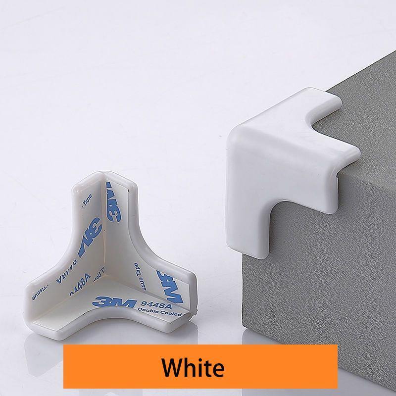 8 adet Yumuşak tutkal çarpışma önleyici köşe şeffaf ev masa dolabı köşe dik açı anti-vuruntu tutkal