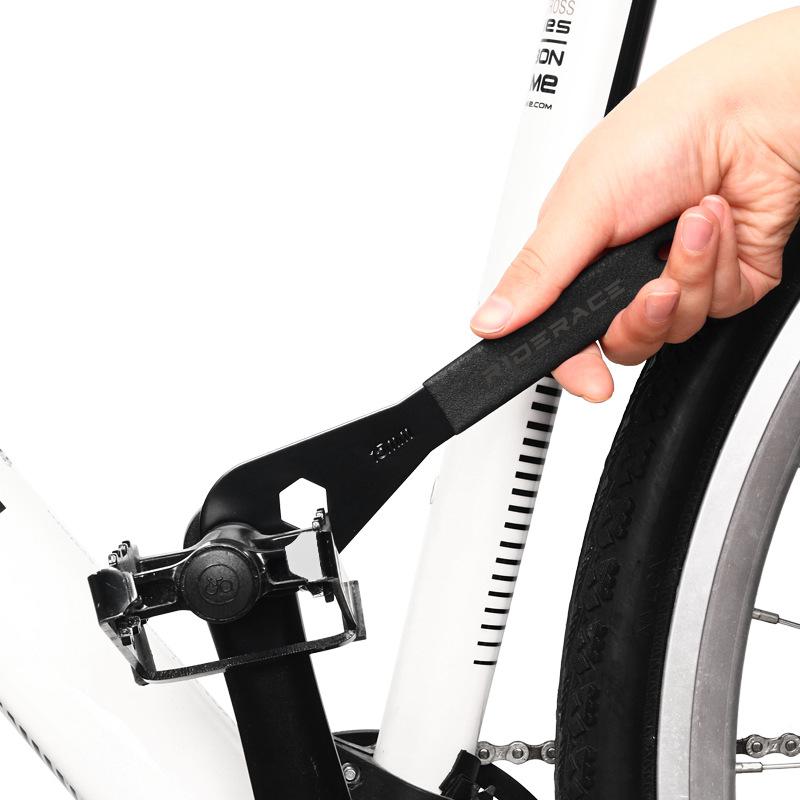 Bicycle Pedal Wrench 15mm Durable For MTB Mountain Bike Hubs Install Remover Removal Spanner Road Cycling Repair Tools