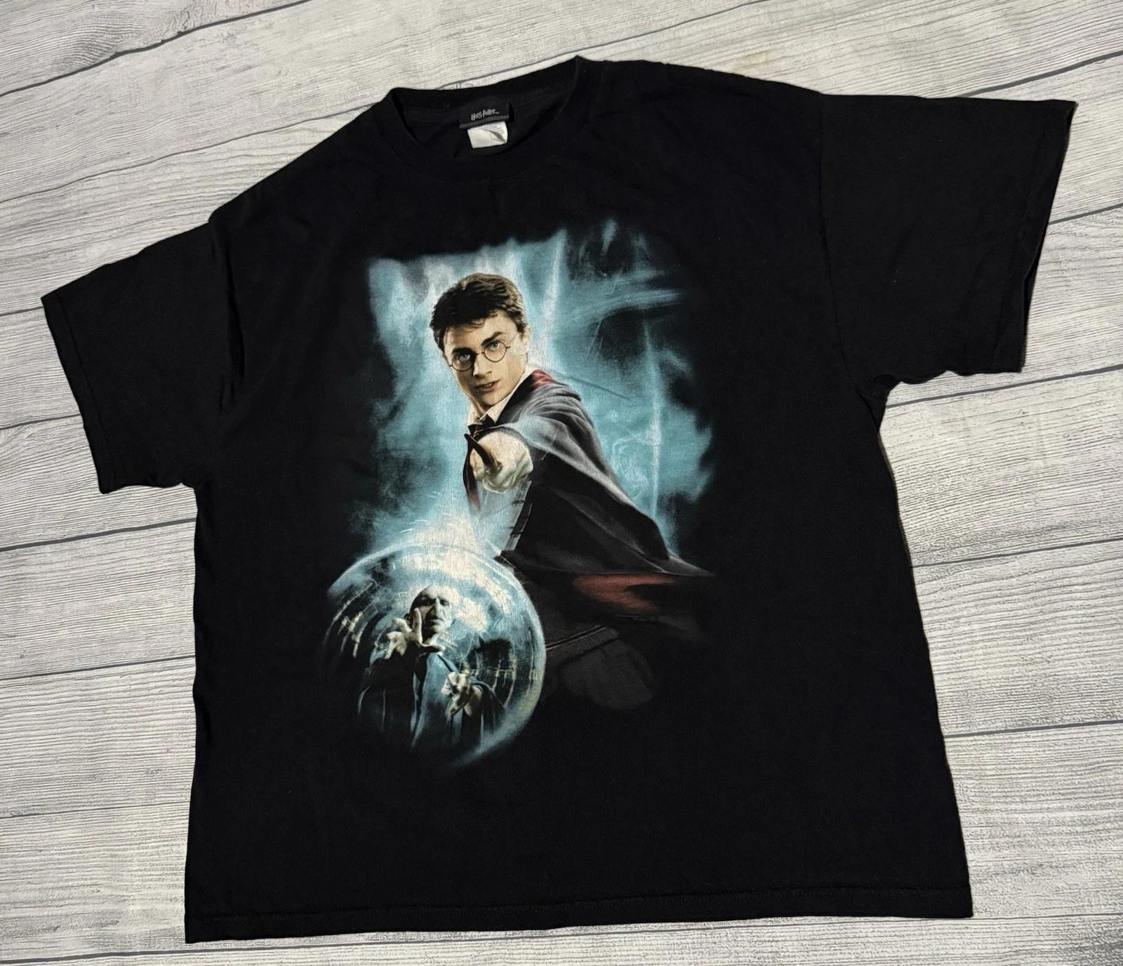 

Vintage Harry Potter Voldemort Order Of The Phoenix Movie T-Shirt Size Large EUC 4XL