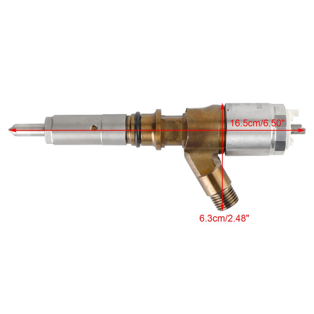 6PCS Fuel Injectors 3264700 Fit for Caterpillar C6 C6.4 Fit for CAT 320D Excavator