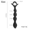 16.5CM Silicone Anal Beads Prostate Stimulator Ball Butt Plug Anal Plug 18+ Adult Women Men Couple Flirt Gay Erotic SM Sex Toys