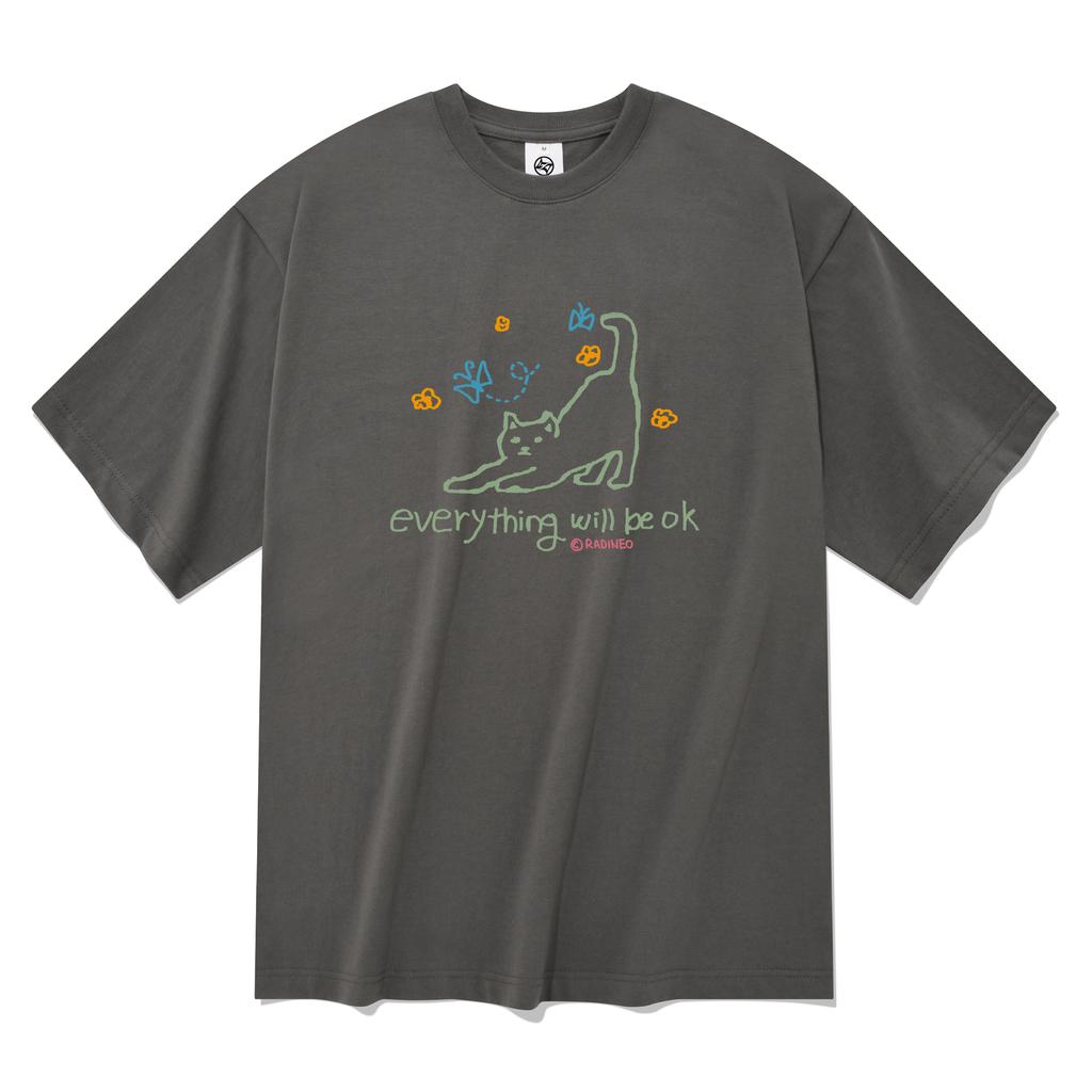 RADINEO Ok Short Sleeve T-Shirt Gray