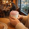 with Lid Pocket Coffee Cup Leak Proof Portable Insulated Mug Beverages Cup Travel Mug  Travel